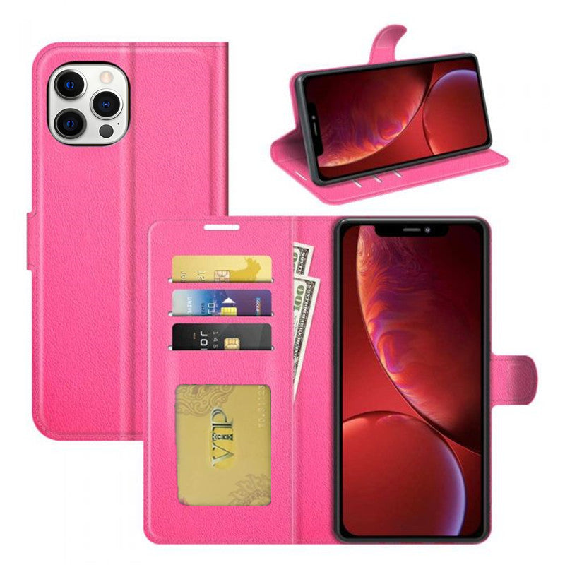 Leather Folio Wallet Case for iPhone 13 Pro Max Leather Folio Wallet Case for iPhone 13 Pro Max